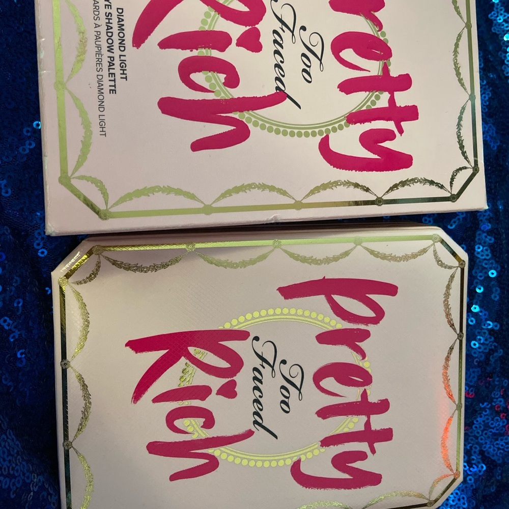 too faced pallet pretty rich